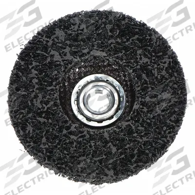 NORTON Non-Woven Depressed Center Disc: 4 1/2 in x 5/8"-11, Silicon Carbide - Coating-Removal Discs for Thin-Gauge Metals