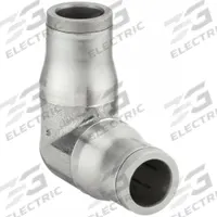 LEGRIS Push-Fit Elbow Fitting: 12 mm OD x 12 mm OD Size, Push-to-Connect x Push-to-Connect, Silver (MPN 3802 12 00). Key specifications — Brand: LEGRIS.