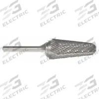 APPROVED VENDOR Carbide Bur: Ball-Nosed Cone, SL-4, Double Cut, 1/2" x 1 1/8" Head, 1/4" Shank (MPN 310-002187). Key specifications — Trade Number: SL-4; Brand: APPROVED VENDOR.