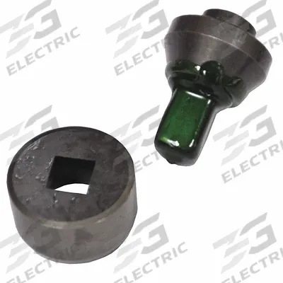HUSKIE TOOLS Punch and Die Set: Square Punch, 3/8 in Punch Size, Die Set/Square Punch - Punches & Dies