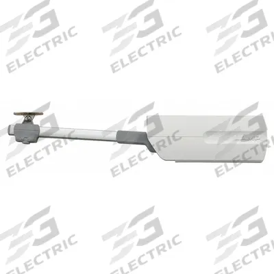 SUGATSUNE Lid Support: 60° Max. Support Angle, Aluminum, 10 5/8 in Overall Ht - Lid Supports