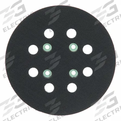 MILWAUKEE Disc Backup Pad: 5 in Wd, Round, Hook and Loop, For 6034-21 - Backing Pads for Power Sanders