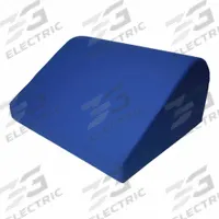 C-MATT Bed Wedge: Blue, 21 in Overall Lg, 10 in Overall Wd, 17.67 in Overall Ht, Nylon/Polyester (MPN H12623)