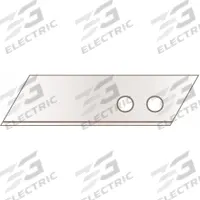 MARTOR Utility Blade: 2 13/16 in Blade Lg, 11/16 in Blade Wd, 0.02 in Blade Thick, 817ZR1, 100 PK (MPN 17940.6). Key specifications — attr307708: 817ZR1; attr307711: Stainless Steel; attr307707: No; attr324888: MARTOR.
