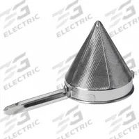 VOLLRATH China Cap: 1⁄16 in Mesh Size, 20 in Overall Lg, Stainless Steel (MPN 47167). Key specifications — Material: Stainless Steel; Brand: VOLLRATH; NSF Certified: No; Mesh Size: 1⁄16 in.