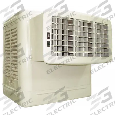 Dayton Window Evaporative Cooler: 1,000 sq ft, 15 gal Water Capacity - Window Evaporative Coolers