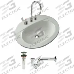 ZURN Bathroom Sink: White, Vitreous China, 20 1/2 in Overall Lg, 17 1/4 in Overall Wd, Lever, Z5110 (MPN Z5118.530.1.07.00.00). Key specifications — Includes: Cast Trap; Brand: ZURN; Color: White; Sink Material: Vitreous China.