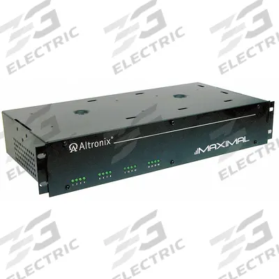 ALTRONIX Power Supply 8PTC/12Dc, 8PTC/24Dc 12A Max: Power Supply - Power Supply Boards with Enclosures
