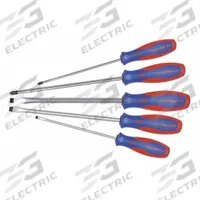 WESTWARD Magnetized Tip Screwdriver Set: 1-10 Pieces, 5 Pieces, Phillips/Slotted Tip, Ergonomic Grip (MPN 401K88). Key specifications — attr1205274: WESTWARD; attr1205269: 5/16 in.