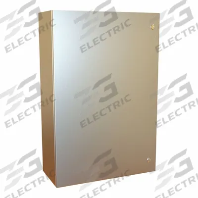 HAMMOND Electrical Enclosure: 304 Stainless Steel, 36 in x 24 in x 10 in, NEMA 12/13/3R/4/4X - Stainless Steel Enclosures