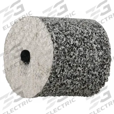 SCOTCH-BRITE Unitized Wheel: 1 1/2 in Dia x 1/4 in W, 3/16 in Arbor Hole, Silicon Carbide - Final Finishing Wheels for Stainless Steel & Nickel Alloys