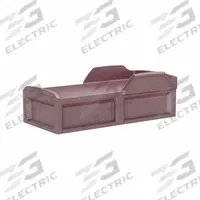CORTECH Institutional Bed: Burgundy, 80 in Overall Lg, 36 in Overall Wd, 27 in Overall Ht (MPN 101BY). Key specifications — Product Type: Bed; Color: Burgundy; Material: Polyethylene; Brand: CORTECH; Model Name: Solstice Safeguard Bed.