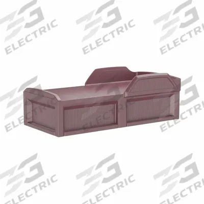 CORTECH Institutional Bed: Burgundy, 80 in Overall Lg, 36 in Overall Wd - No Storage Bed Frames