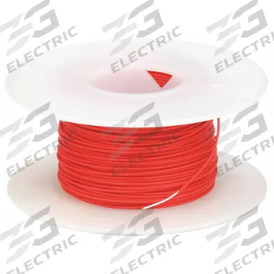 OK INDUSTRIES Spooled Wrapping Wire: 100 ft Overall Lg, 26 AWG Conductor Size - Spooled Wrapping Wires