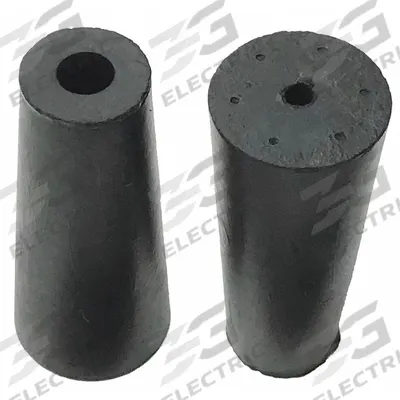 APPROVED VENDOR Bumper Door Stop: Door - Mounted, 1 in Wd, 2 1/4 in Overall Ht - Standard Door Stops