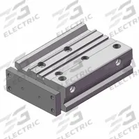 SMC Guided Cylinder: 20 mm Bore Dia, 50 mm Stroke Lg, Ball Bushing, Through Hole Mounting, Aluminum (MPN MGPL20-50AZ). Key specifications — attr1135003: Side Ported; attr946022: Through Hole; attr946038: MGP; attr945997: SMC; attr1112190: Ball Bushing.
