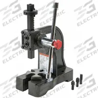 PALMGREN Arbor Press: 4 ton Force in Tons, 16 3/4 in Swing (In.), 9-3/4 x 10-1/2 in, 3/4 to 2-3/4 in (MPN 9661401)