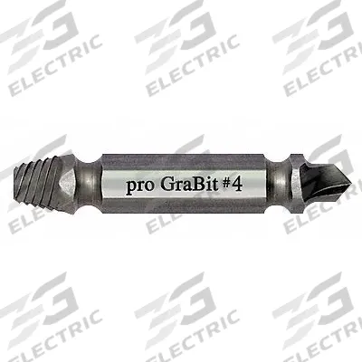 ALDEN Drill/Extractor Tool: Double End, Size #4 - Double-Ended Extractor/Drill Bits