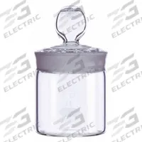 KIMBLE Weighing Bottle: 7 mL, Plug, 68 mm, Colorless, Closure Included, Narrow Mouth Size, ASTM/USP (MPN 15145-1550). Key specifications — Closure Type: Plug; Mouth Size: Narrow; Brand: KIMBLE; Body Color: Colorless.
