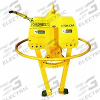 CALDWELL Vertical Coil Lifter: Vertical Eye Coil Lifter, 10,000 lb Max Load Capacity, 8 in Foot Wd (MPN 83E-5-16/20/24). Key specifications — Brand: CALDWELL.
