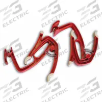 ZIPWALL Side Clamp Wall Mount: Wall Mount, 8 3/4 in Wd, 9 1/2 in Lg, 3 in Ht, Polycarbonate, 2 PK (MPN SC2). Key specifications — Product Type: Wall Mount; Material: Polycarbonate; Color: Red; Includes: (2) Side Clamp Wall Mounts; Brand: ZIPWALL.
