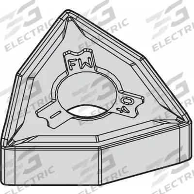 WIDIA Turning Insert: WNMG432FW - Trigon (W) Indexable Turning Inserts