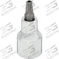 WESTWARD Socket Bit: 1/2 in Drive Size, T47 Tip Size, 2 1/4 in Overall Lg, Fixed Insert, Torx (MPN 54TN63). Key specifications — attr1214209: Fixed Insert; attr1214211: WESTWARD.