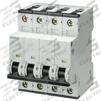 SIEMENS IEC Supplementary Protector: 16 A Amps, 72V DC, 10kA at 400V AC, Screw Clamp, B, 400V AC (MPN 5SY44166). Key specifications — Series: 5SY4; DC Voltage Rating: 72V DC; Max. AIR Rating: 10kA at 400V AC; Terminal Connection: Screw Clamp; Brand: SIEMENS.