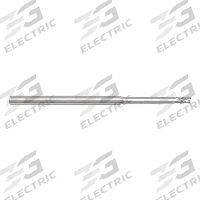 APPROVED VENDOR Corner Chamfer End Mill: Carbide, 4 Flute, 3/32" Mill Dia, 3/16" LOC - Reduced-Neck Fast-Cutting Carbide Corner-Chamfer End Mills