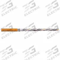 CHAINFLEX VFD Servo Motor Cable: Shielded Twisted Pr 16 AWG (1.5)/ (4) 4 AWG (25.0), Orange (MPN CF270UL2501521). Key specifications — Conductor Grouping: Shielded Twisted Pair 16 AWG/ (4) 4 AWG; Includes Ground: Yes; Overall Length: Order by the Foot; Minimum Bend Radius Factor - Fixed: 5 x OD; Minimum Bend Radius Factor - Flexible: 8 x OD; Brand: CHAINFLEX.