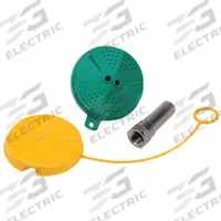 HAWS Eyewash Spray Head: SP65, Compatible with Haws, Plastic, Yellow. Key specifications — Manufacturer Part Number: SP65; Includes: Integral 3.7 gpm Flow Control; Material: Plastic; Compatible Mfr Part No: SP69FC; Part: Spray Head with Dust Cover; Compatible with Series: Haws; For Use With: Eye/Face Wash Station.