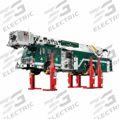 ROTARY LIFT Vehicle Lift System: Forked Mobile Column Lift, Electric/Hydraulic - Vehicle Lift Systems