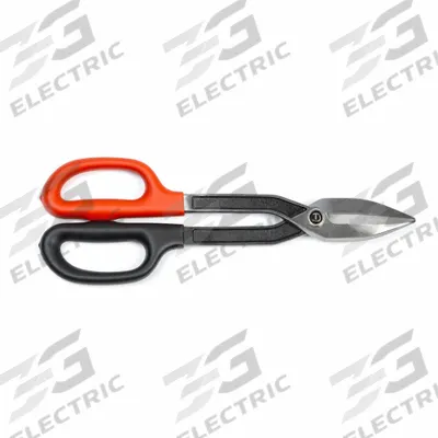 CRESCENT WISS Straight Pattern Tinner Snips,12": Straight, 12 1/4 in Overall Lg