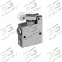 AVENTICS Manual Air Control Valve: Roller, Three-Way / Two-Position, Aluminum, Normally Closed (MPN 0820400002). Key specifications — attr1078735: Aluminum; attr1078772: Normally Closed; attr1078762: Manual Air Control Valve.