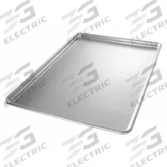 CHICAGO METALLIC Sheet Pan: Sheet Pan Pan, Full Sheet Pan Size, Aluminum, Glazed, Solid, Closed Bead (MPN 40698). Key specifications — Bead Closure: Closed Bead; Coating: Glazed; Pan Style: Sheet Pan; Perforation: Solid; Brand: CHICAGO METALLIC; Color: Silver; Material: Aluminum; NSF Certified: No.