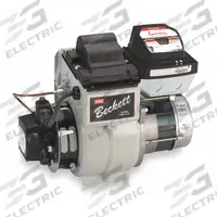 RW BECKETT Hot Water and Steam Boiler Oil Burner: BR100GU, Without Nozzle or Air Tube, 120 V AC Volt. Key specifications — Burner Type: Without Nozzle or Air Tube; Brand: RW BECKETT; Model Number: BR100GU.
