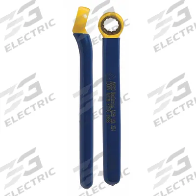 AMPCO Box End Wrench: Insulated, 1/2 in Head Size, 6 in Overall Lg, Offset - SAE, Single End, 12-Point, Nonsparking Box End Wrenches