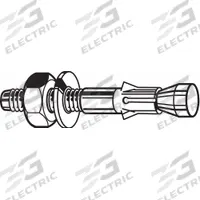 APPROVED VENDOR Wedge Anchor: 8 1/2 in Overall Lg, 3/4 in Dia, 3/4"-10 Thread Size, Plain, 2 PK (MPN U70420.075.0850). Key specifications — attr673140: APPROVED VENDOR; attr933664: Plain.