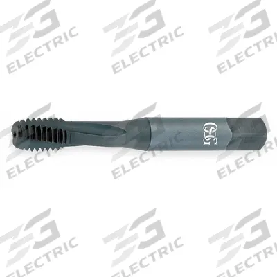 OSG Spiral Flute Tap: M5x0.8 Metric, D4 / 4H-6H, 3 Flute - Spiral-Flute Taps for Steel & Stainless Steel