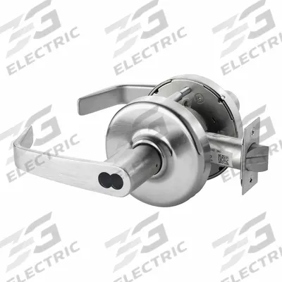 CORBIN Door Lockset: Classroom Lever Locksets, Chrome, ADA Compliant