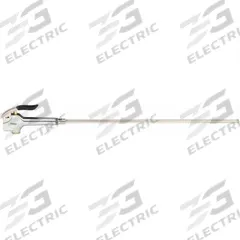 SPEEDAIRE Air Gun: Thumb-Lever Grip, Aluminum, 1/4 in Female NPT, 1 Nozzle(s), Straight, Focused (MPN 458J39). Key specifications — attr1328526: Aluminum; attr1328500: Safety Nozzle; attr1328508: SPEEDAIRE; attr1328515: No; attr1328533: Yes.