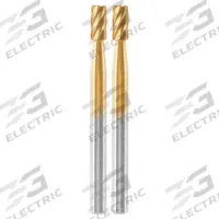 DREMEL Carving Bit: Titanium Nitride, Cylinder, 1/8 in Head Wd, 1/4 in Head Lg, 1/8 in Shank Dia (MPN 194HP). Key specifications — attr1097418: Cylinder; attr1097420: Titanium Nitride; attr1097427: DREMEL.