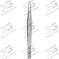 EXCELTA Tweezers: Stainless Steel, Point, Straight Tip, 0.002 in Tip Thick (MPN M-5-S). Key specifications — attr1002355: Stainless Steel; attr1002345: EXCELTA; attr1002348: Stainless Steel.