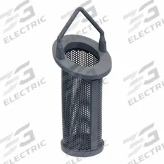 HAYWARD Replacement Basket: 0.125 in Screen Size, 3.3 in Overall Dia, 7.9 in Lg, Gray (MPN BS11001/8). Key specifications — Brand: HAYWARD; Compatible Product Type: Hayward Simplex/Duplex Strainers; Screen Material: PVC.