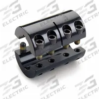 RULAND MANUFACTURING Rigid Coupling: 15 mm Bore Dia 1, 1/2 in Bore Dia 2, Round Keyed, Two-Piece (MPN MSPC-15MM-1/2"-F). Key specifications — attr870078: RULAND MANUFACTURING.