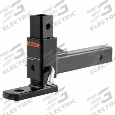 CURT Towing Ball Mount: III, 1 in Compatible Ball Shank Dia, Ball Mount Ball Mount - Ball Mounts