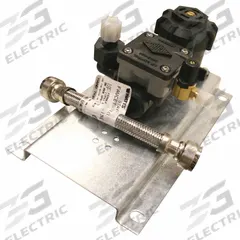 ACORN Metering Valve Assembly: Air-Trol®, Brass/Metal/Plastic, 5 in Overall Wd, 8 1/4 in Overall Ht (MPN 2590-003-002). Key specifications — Color: Black; Compatible Series: Air-Trol®; Includes: 1/2 in NPS Inlet Hose; Product Type: Metering Valve Assembly; Brand: ACORN; Material: Metal.
