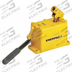 ENERPAC Hydraulic Hand Pump: 1 Stages, Single Acting, 3,000 psi Max. Pressure 1st Stage, Steel (MPN P51). Key specifications — Brand: ENERPAC; Cylinder Compatibility: Single Acting.