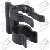DELTA Hose Adapter: Plastic, Black, 3/4 in Overall Lg, 3/4 in Inlet Connection Size, Holder/O-ring (MPN RP32522). Key specifications — Brand: DELTA; Color/Finish: Black; Includes: O-ring; Material: Plastic; Product Type: Hose Adapter.