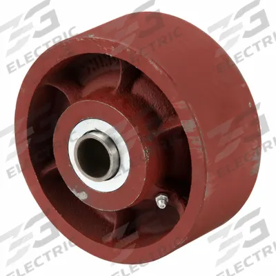 APPROVED VENDOR Caster Wheel: 6 in Wheel Dia., 2 1/2 in Wheel Wd, Iron, 3,500 lb Load Rating - Iron Tread Wheels